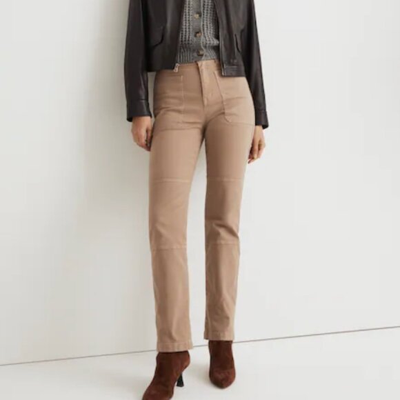Madewell '90s Straight Leg Utility Pant in Garment-Dyed Canvas Sz 29 - Picture 1 of 11